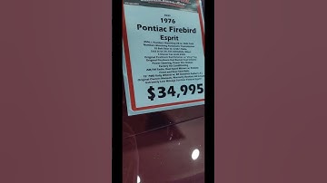 1976 Pontiac Firebird! ♥️