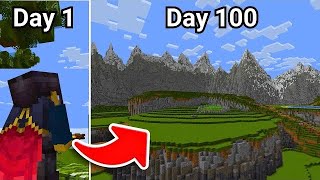 Can You Build An Entire Mountain in 100 Days?