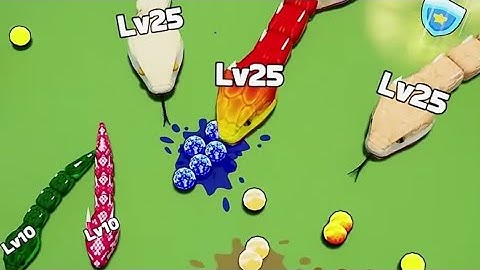 Snake clash Lv #4200 #P-6🐉#which_snake_is_the_strongest_? #Rare #Epic #Talent🐉🏆#boss_fight #battle