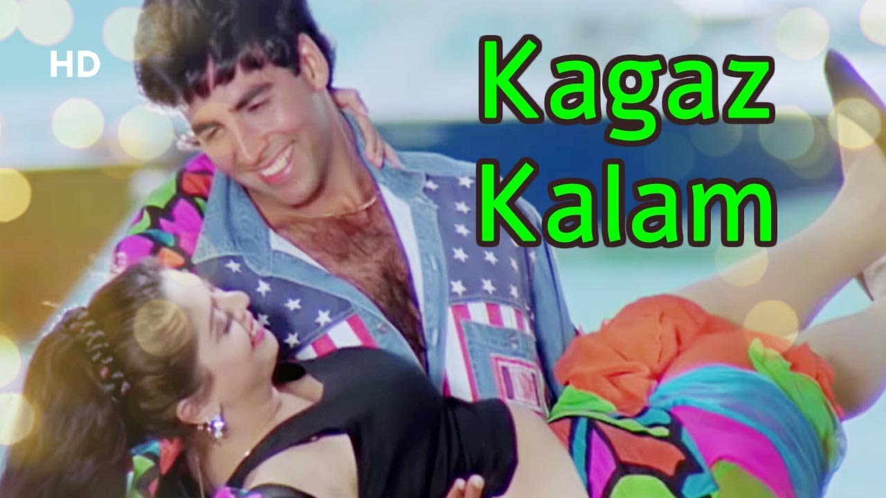 Kagaz Kalam Full Song  Suhaag 1994  Akshay Kumar  Nagma  Ajay Devgn  Karisma Kapoor  90s Hit