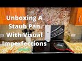 Unboxing a STAUB pan with visual imperfections - How To Buy STAUB products for 50-70% Off!