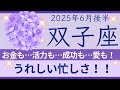 【双子座】6月後半◆憂鬱が去って気持ちが晴れる!チャレンジして!心が満たされる! オラクルカードリーディング ふたご座 ルチア