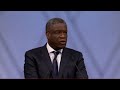 REPLAY - Le discours du Dr. Denis Mukwege, prix nobel de la paix