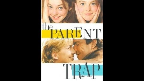 Original VHS Opening and Closing to The Parent Trap UK VHS Tape