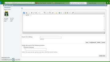 How to Delete Forum Posts