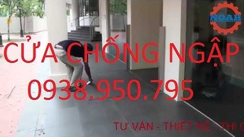 Giải chống ngập hiệu quả cho ngôi nhà của bạn  - Cty TNHH NOAH