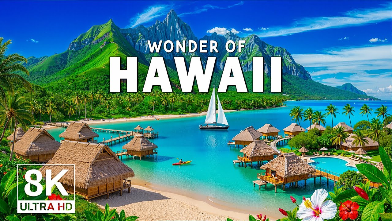 ⁣Wonders of Hawaii – Discover Volcanic Islands, Tropical Forests, and Pacific Light | Travel Video 4K