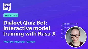 Rasa Livecoding: Dialect Quiz Bot (Interactive Training)