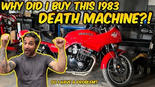 This is the QUICKEST MOTORCYCLE IN THE WORLD!!! *39 years ago! And it's still a BEAST! 1983 GS1100