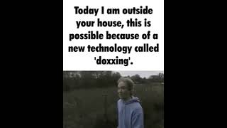 Doxxing Is Mean