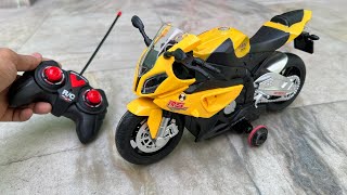 RC BIKE Unboxing & Testing | Remote Control Motorcycle | Shamshad Maker 🔥🔥