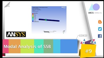 #9 Modal Analysis of a Simply Supported Beam | ANSYS | ABIS CADDworks