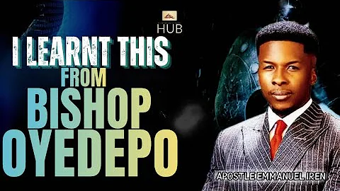 IMPORTANT LESSON ABOUT PURPOSE I LEARNT FROM BISHOP DAVID OYEDEPO || APOSTLE EMMANUEL IREN