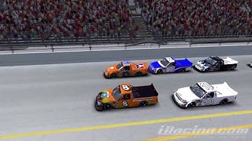 iRacing Nascar C class Daytona, last lap