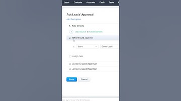 How to Automate Approval Processes on Zoho CRM? #Zoho #CRM #Automation