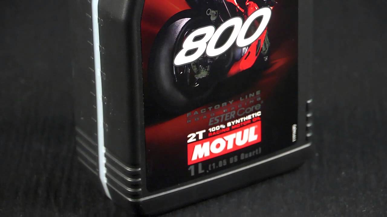 Motul 800 Ester Synthetic 2-Stroke Oil 1 Liter 