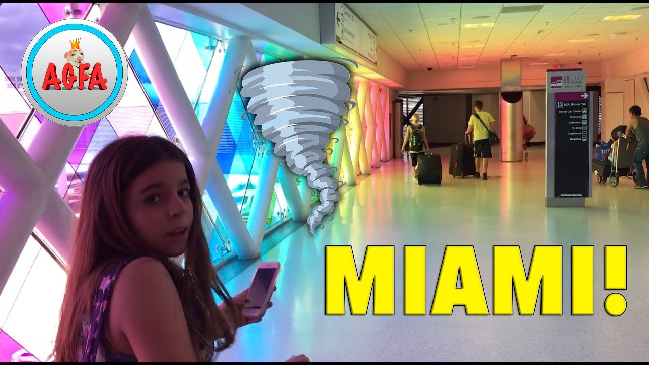 O DIA QUE CHEGAMOS EM MIAMI ANTES DO FURACÃO! - VLOG #1 orlando florida