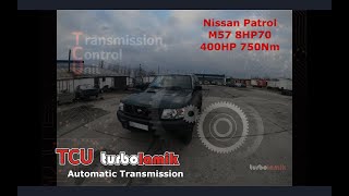 Nissan Patrol M57 8HP70 TCU TurboLamik 400HP 750Nm (English Subtitles)