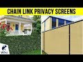 10 Best Chain Link Privacy Screens 2019