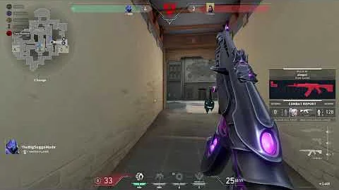 Valorant Moments - TheBigSoggoMode - Omen - Haven - 1v5 Clutch