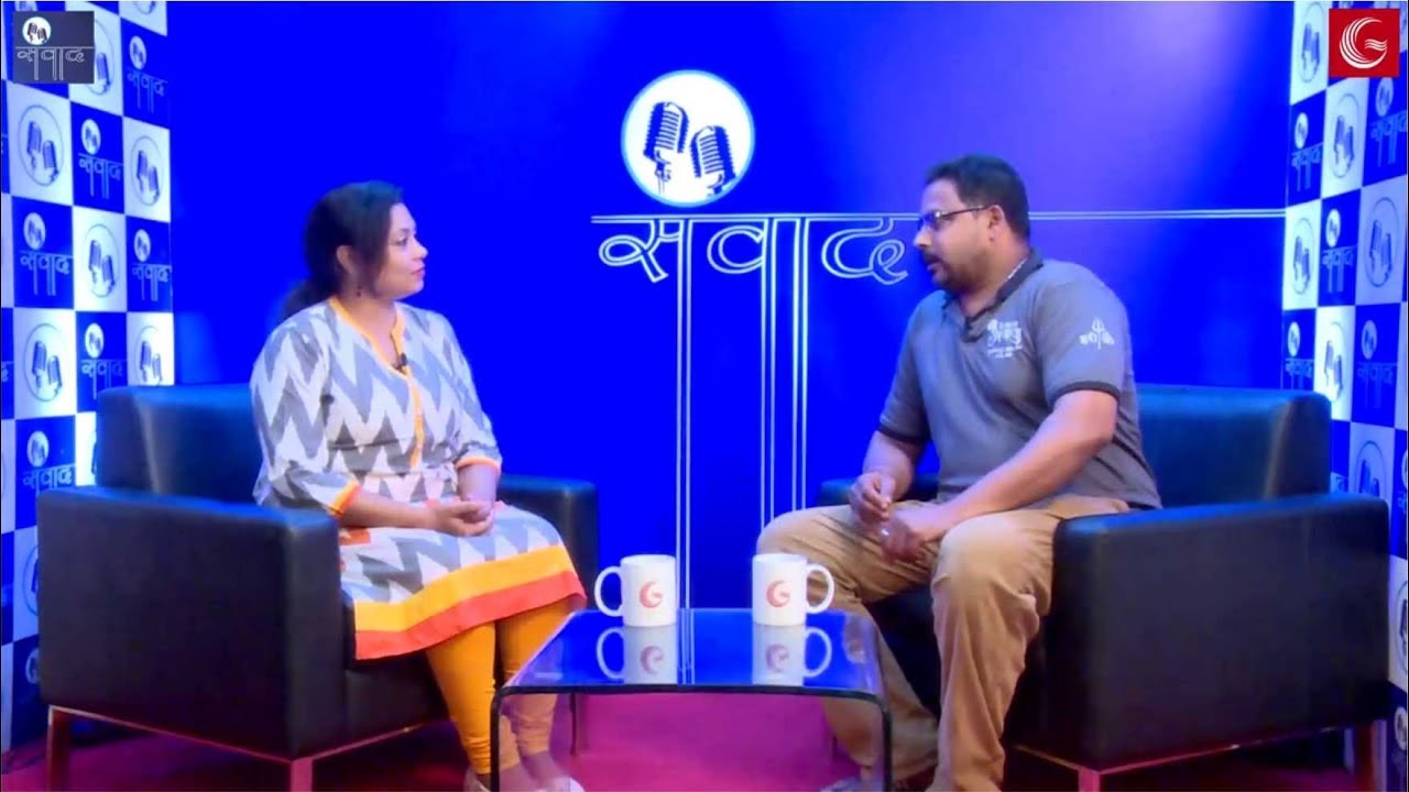 Shree Vinayak Shette in Sanvaad with Rashmi Warang