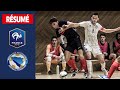 U19 Futsal, Bosnie-France (0-7 et 1-3)