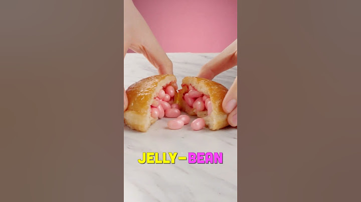 Is That A Jelly BEAN Donut?