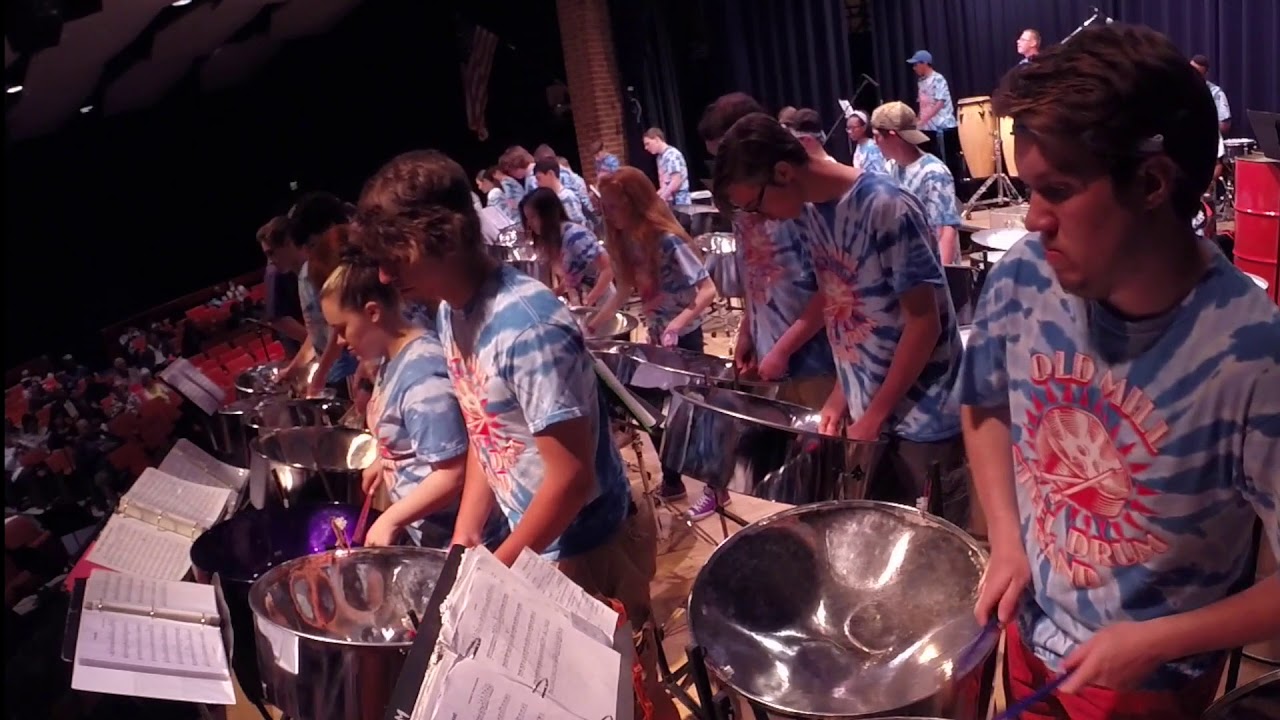 "In the Mood" OMHS Steel Drum Concert (20150421) YouTube