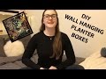 DIY WALL HANGING PLANTER BOXES