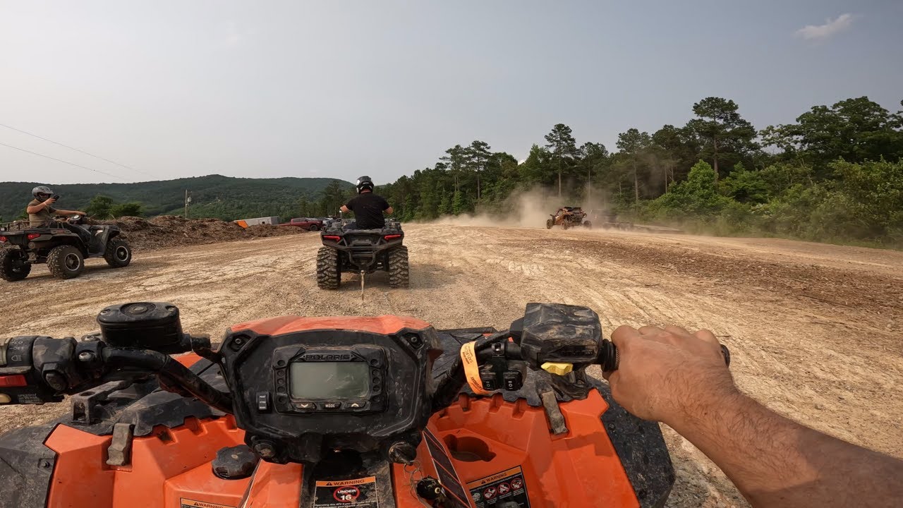 (Part6) Indian Mountain Part ATV- ATV Down!!! Towed Back to the Parking Lot! - Sportsman 1000 S