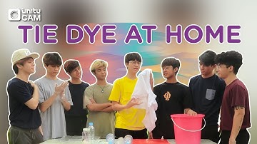 [Eng Sub] #UN1TYCam - Bikin Tie Dye Shirt Sendiri!