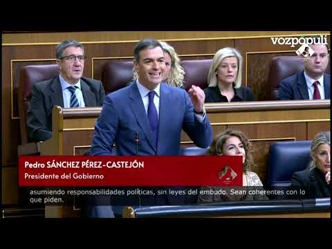 Sánchez a Feijóo: 