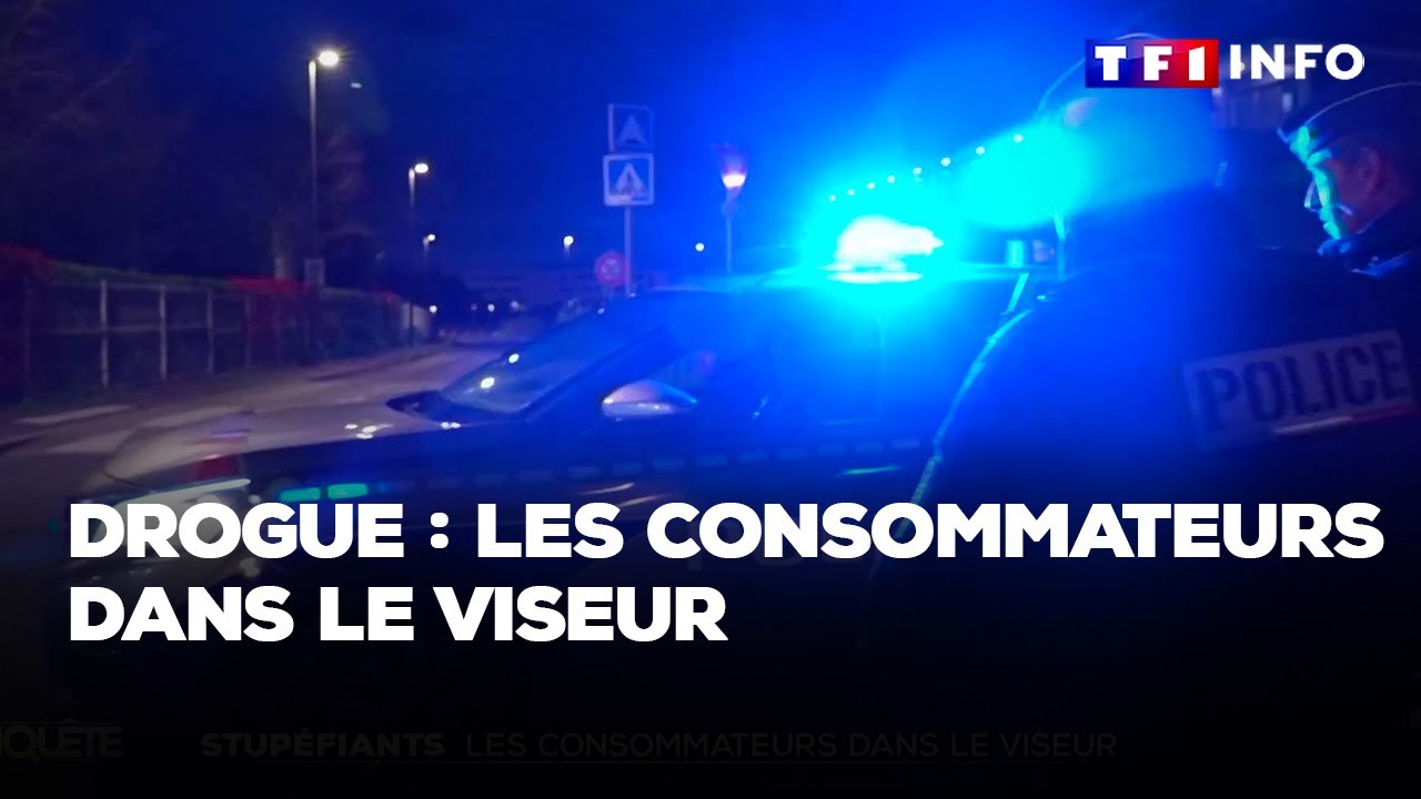 Enquête - Stupéfiants, les consommateurs dans le viseur｜TF1 INFO