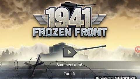 1941 frozen front Gameplay: part#5 operation "frozen front" last mission complete
