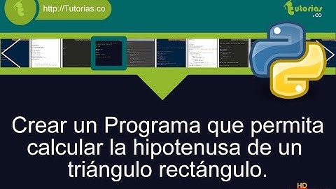 operadores – python (calculo de la hipotenusa)