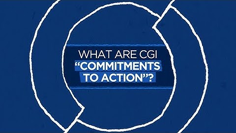 What are "Commitments to Action"?