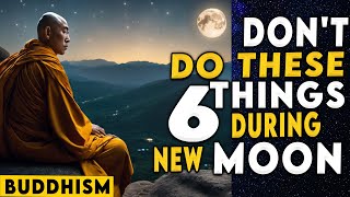 Avoid these 6 Things during the New Moon on May 7th - 12th, 2024 | Buddhism Inspiration | Buddhism