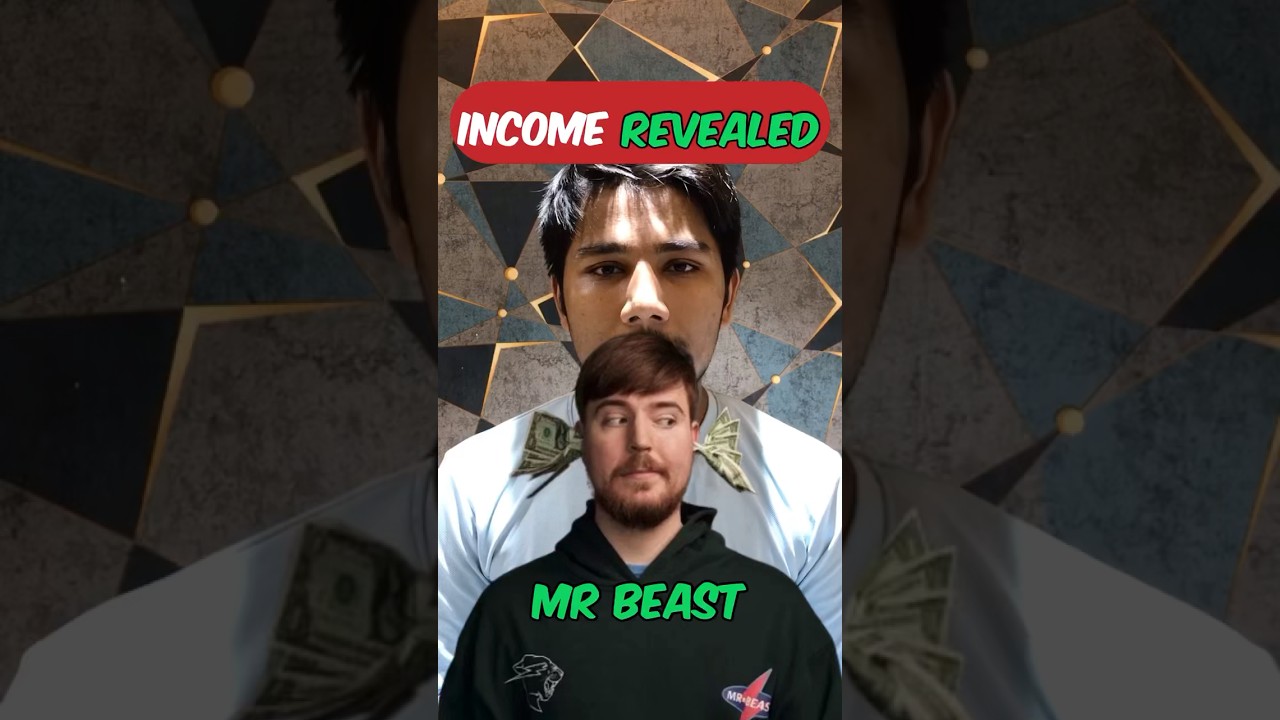 MrBeast Income Revealed #shorts