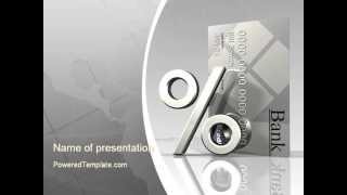 Banking PowerPoint Template by PoweredTemplate.com
