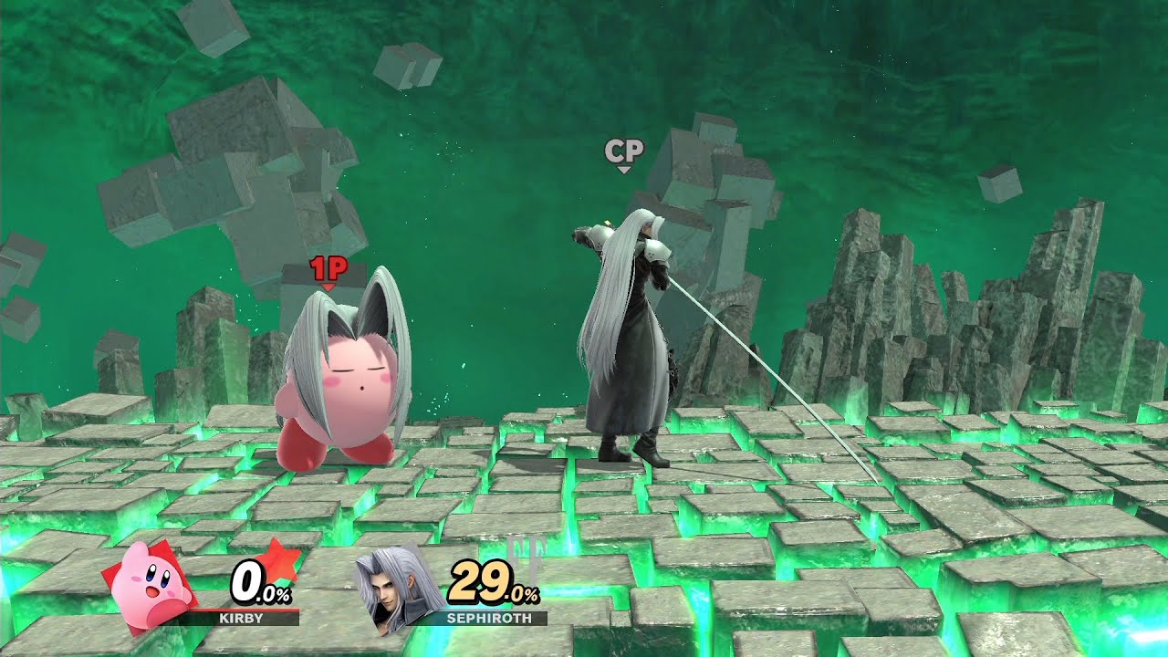 セフィロスカービィ コピー技 Youtube