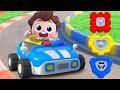 Kids Learn Shapes with Wheels | Police Car's Wheel Song | Nursery Rhymes &amp; Kids Songs | BabyBus