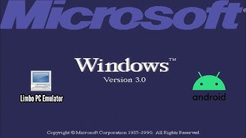 Windows 3.0 On Android (Limbo PC Emulator)