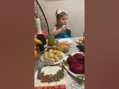 Доченька Новый год #новыйгод #дочка - YouTube