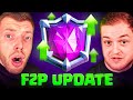 😱🤯GEHEIMES UPDATE ÄNDERT ALLES im TRYMACS F2P PROJEKT... (neue Season) | Clash Royale Deutsch