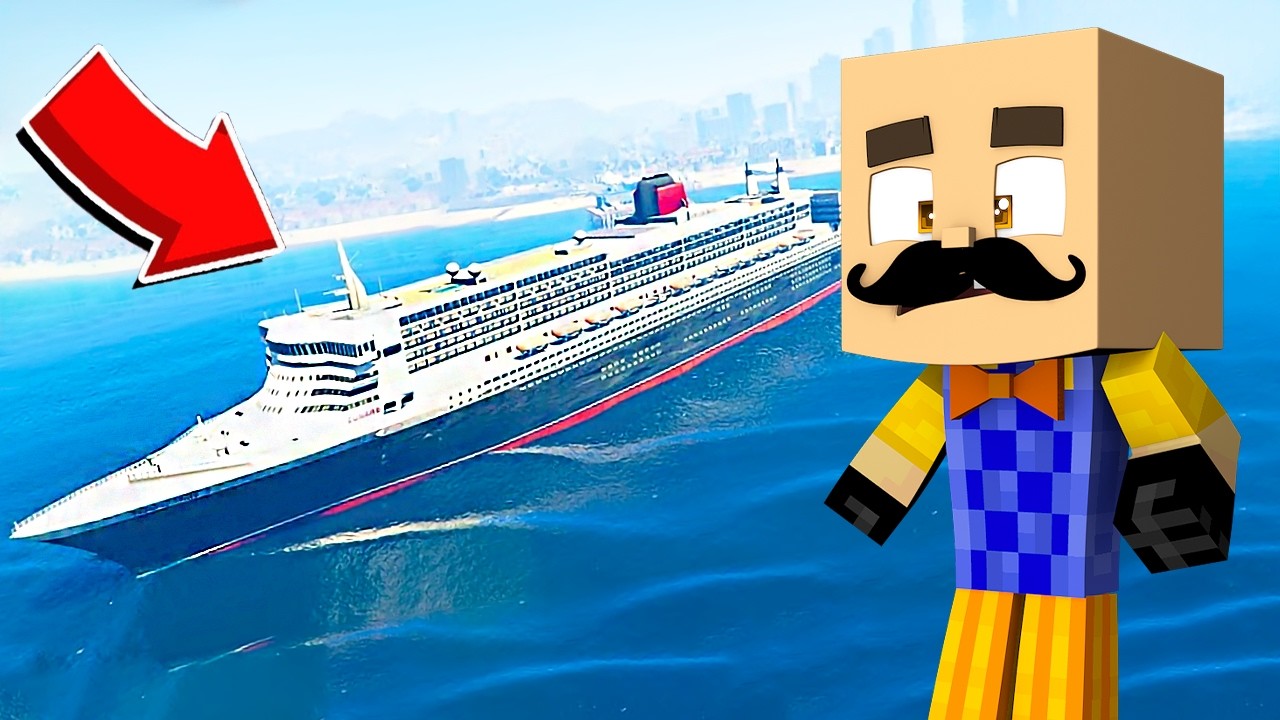 ყველაზე დიდი გემი! GTA 5 ქართულად