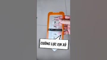 Miếng dán cường lực mà bền chắc, chống đập, chống trầy, chống bám vân tay lại không có viền đen