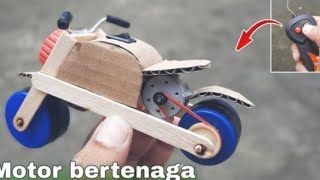 Diy dirumah motor remot mini bertenaga