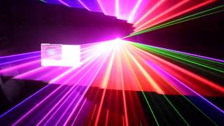 RGB Laser test!