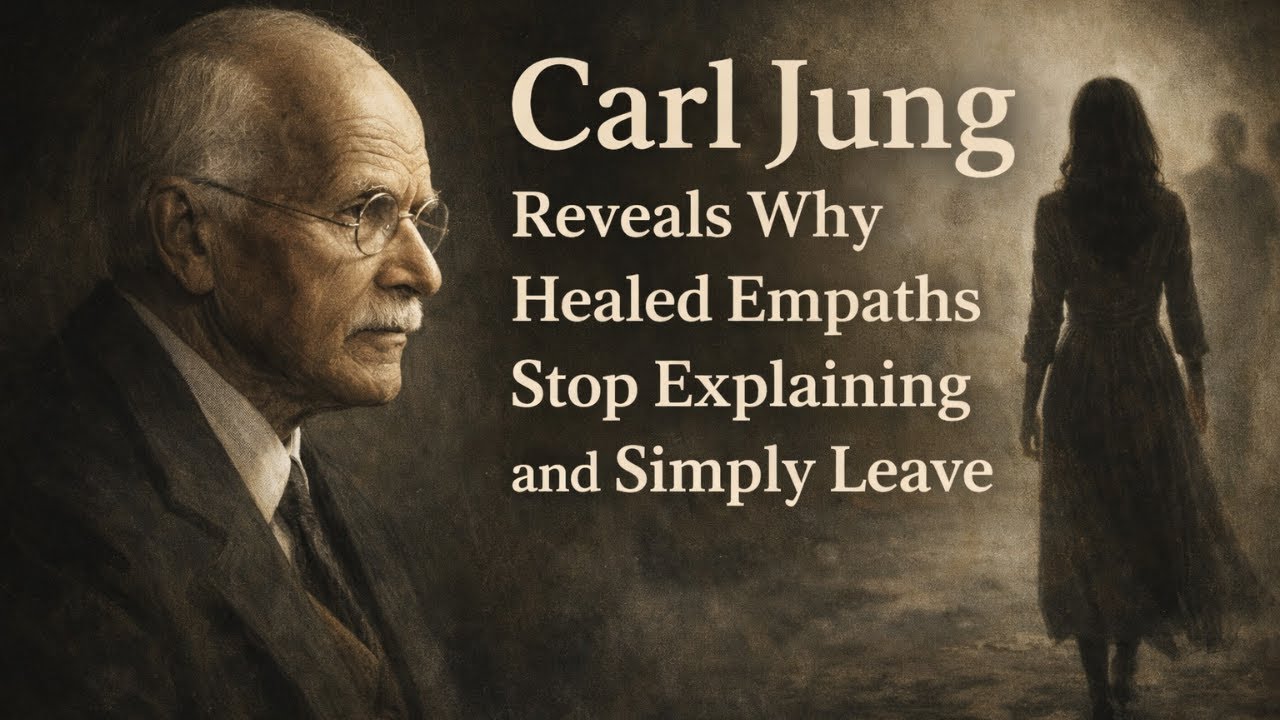 Carl Jung Reveals Why Healed Empaths Stop Explaining and Simply Leave