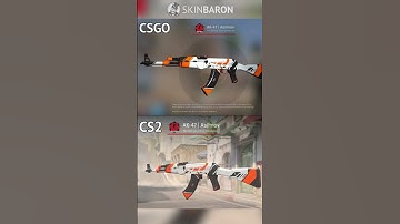CS:GO vs CS2 AK Skins ⚡️ #Shorts